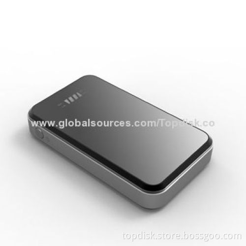 Dual USB Output Power Bank battery charger with 10000mAh Capacity for smartphone